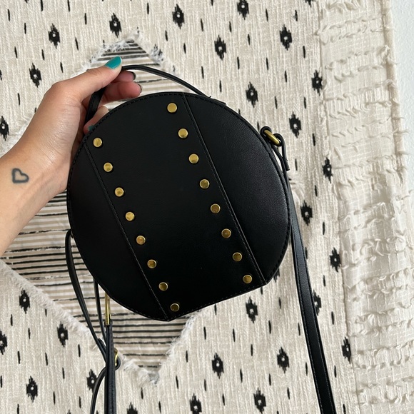 Fossil Handbags - Fossil Round Stud Crossbody